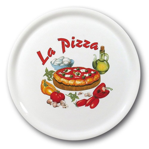 Lot de 6 assiettes à pizza Bologne - D 31 cm - Napoli