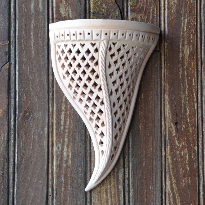 Applique murale Flamme Petit Modèle Terre Cuite