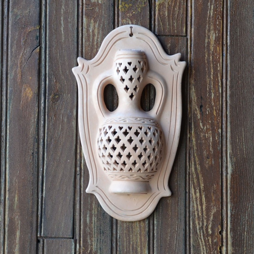 Applique murale Hamadi Terre Cuite