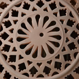 Applique Murale Ronde Terre Cuite