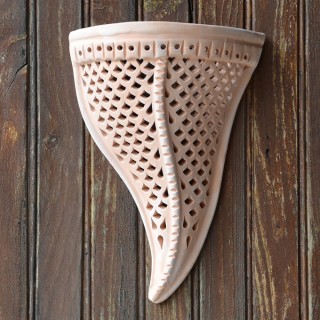 Applique murale Flamme Grand Modèle Terre Cuite