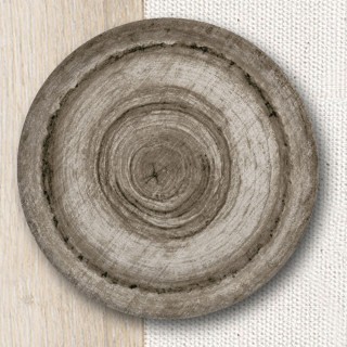 Assiette à pizza Cenere -D 31 cm