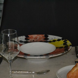 Lot de 6 assiettes à risotto Salame - D 27,5 cm - Napoli