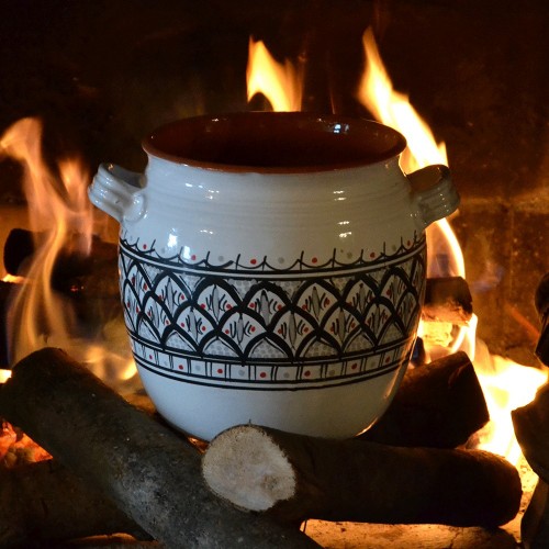 Couscoussier de cuisson - Grand Modèle - Bakir Gris 2