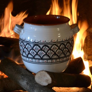 Couscoussier de cuisson - Grand Modèle - Bakir Gris