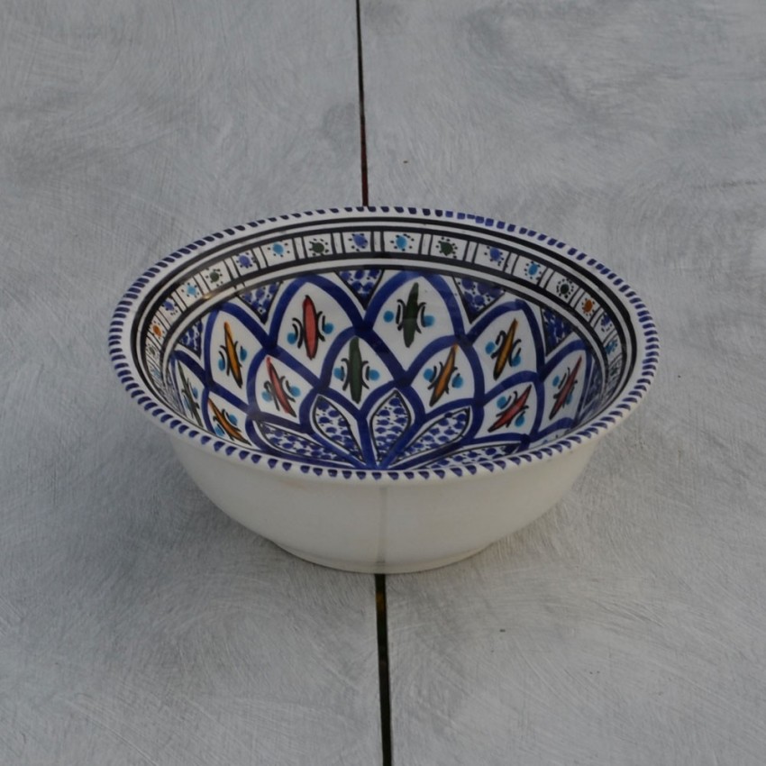 Saladier Bakir bleu - D 20 cm