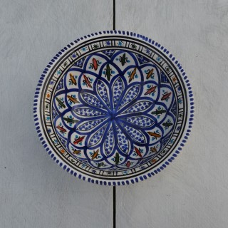 Saladier Bakir bleu - D 20 cm
