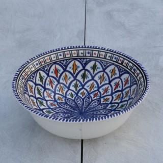 Saladier Bakir bleu - D 25 cm