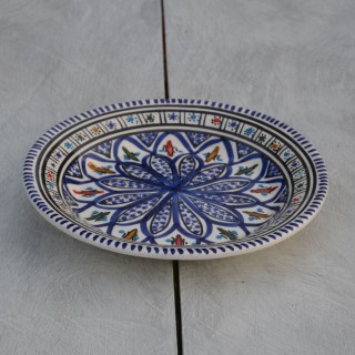 Service à dessert Bakir bleu - 12 pers