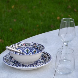 Coupelle Bakir bleu - D 15 cm