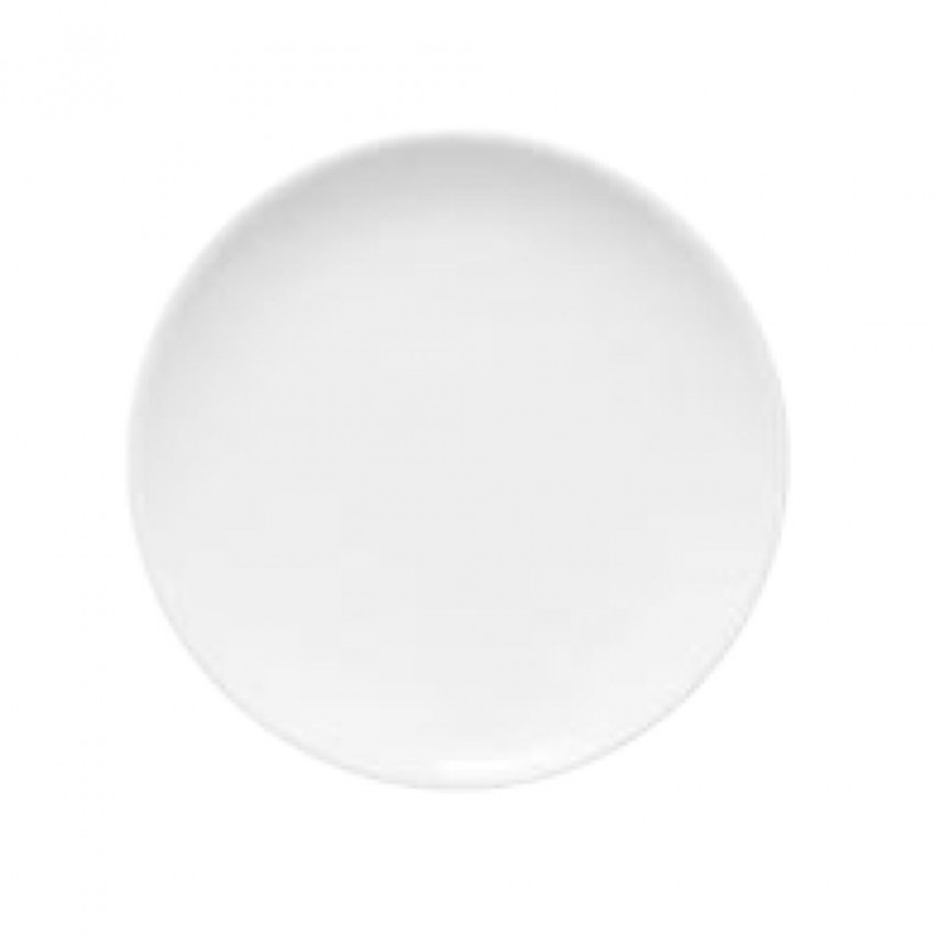 Assiette à dessert porcelaine blanche - D 21 cm - Siviglia