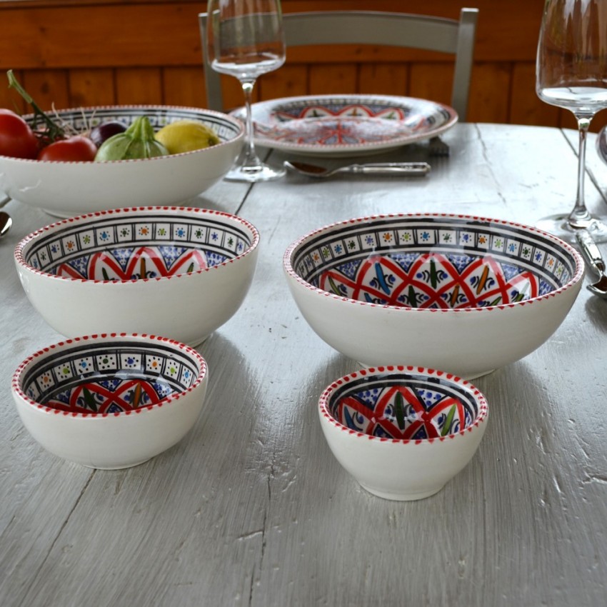 Bol Bakir rouge - Diam 12 cm