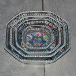 Plat octogonal Bakir Royal - L 25 cm