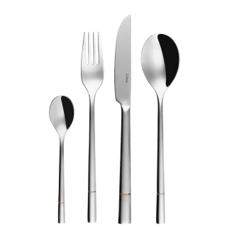 Lot de 6 Fourchettes de table en inox Luxus