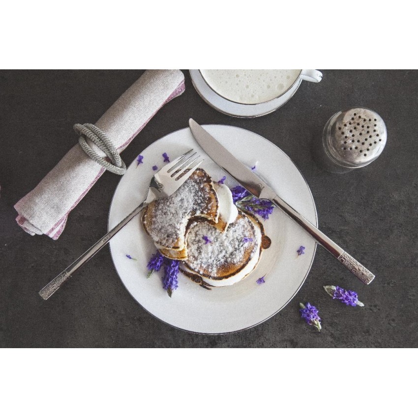 Lot de 6 Couteaux de table en inox Fiori