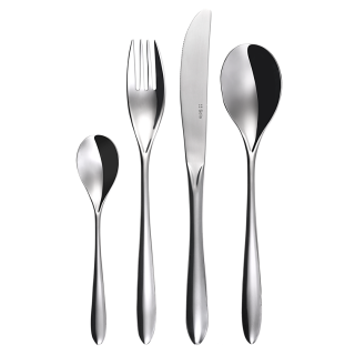 Lot de 6 Couteaux de table en inox Valencia