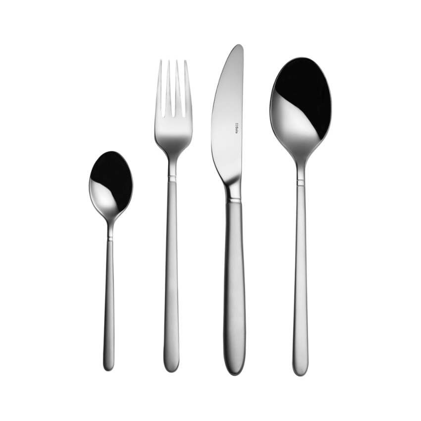 Ménagère 6 personnes 24 pièces en inox Porto