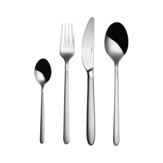 Ménagère 6 personnes 24 pièces en inox Porto