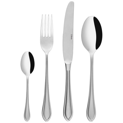 Ménagère 6 personnes 24 pièces en inox Chiara 2