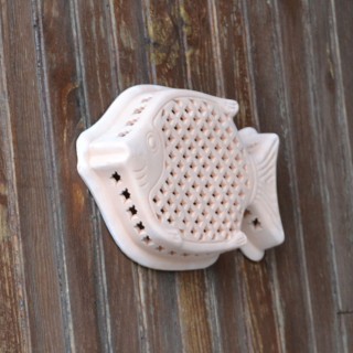 Applique murale Poisson Grand Modèle Terre cuite