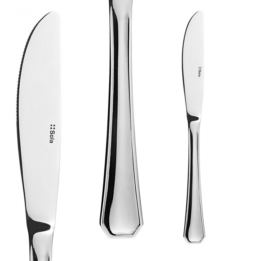 Ménagère 6 personnes 77 pièces en inox Oslo