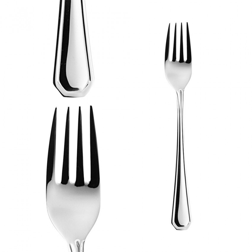 Ménagère 6 personnes 77 pièces en inox Oslo