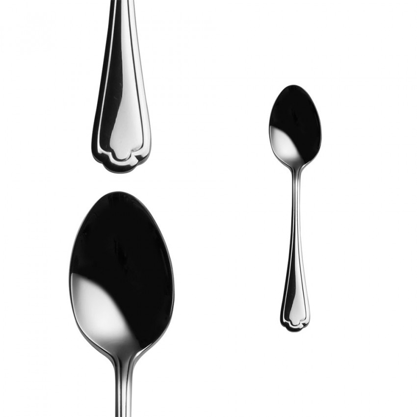 Ménagère 6 personnes 77 pièces en inox Château