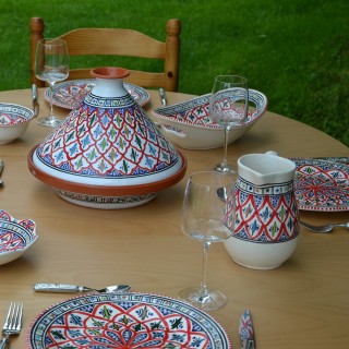 Cruche Bakir rouge 500 mL