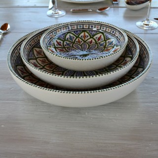 Jatte Bakir vert - D 20 cm