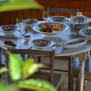 Cocotte Querouana Bakir vert - D 25 cm