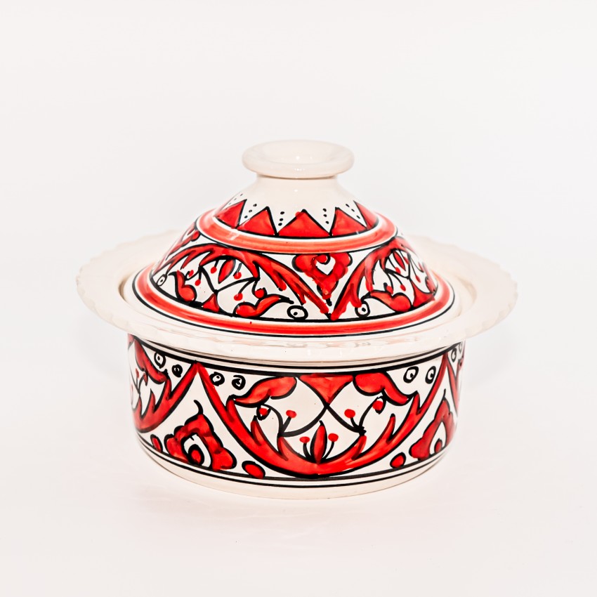 Cocotte Querouana Nejma rouge - D 25 cm