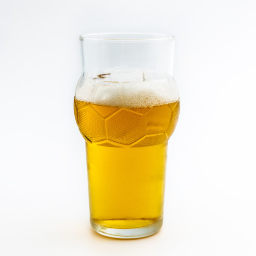 Verres à bière Football 33 cl x 6