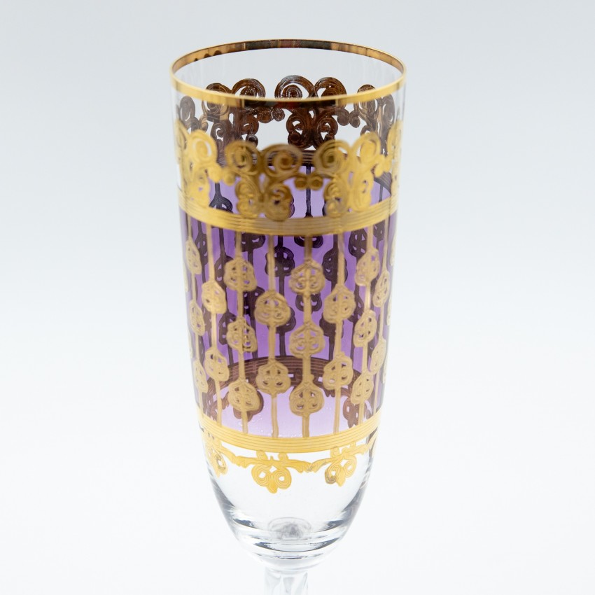 Flûtes à champagne Eliza 18 cl x 6 - Coffret