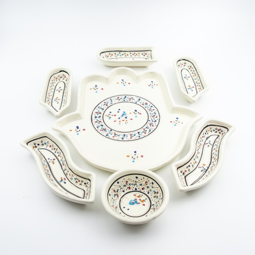 Service apéritif Main de Fatma Marrakech Blanc