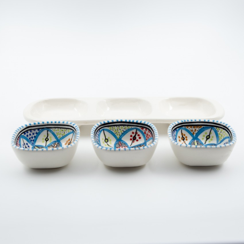 Service apéro tri-bols Bakir Royal