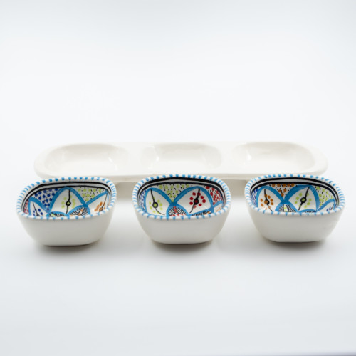 Service apéro tri-bols Bakir Royal