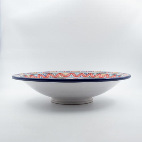 Plat de service Sbeïtla- Pièce unique - D 41 cm