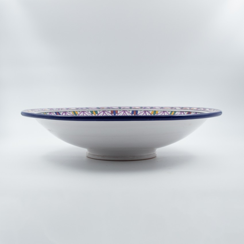 Plat de service Makthar - Pièce unique - D 41 cm