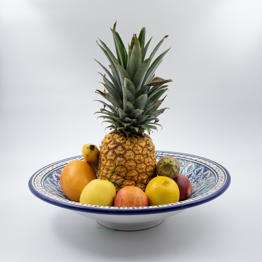 Plat de service Médinine - Pièce unique - D 41 cm