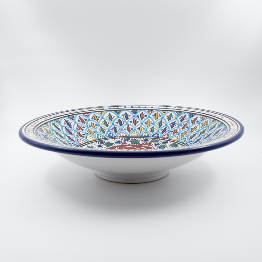 Plat de service Médinine - Pièce unique - D 41 cm