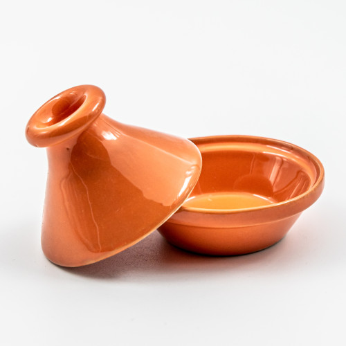 Mini tajine Uni Orange - D 9 cm