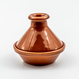 Mini tajine Uni Marron - D 9 cm