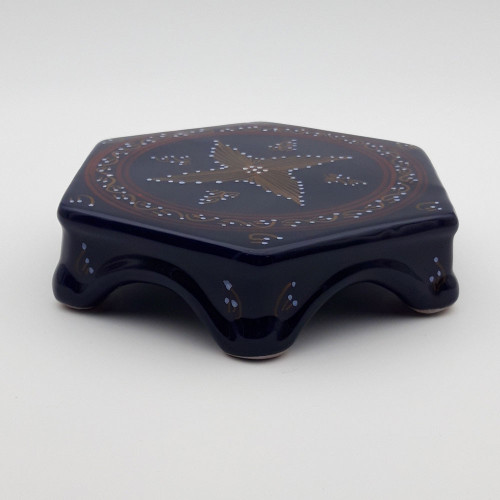 Dessous de plat Tatoué Bleu nuit