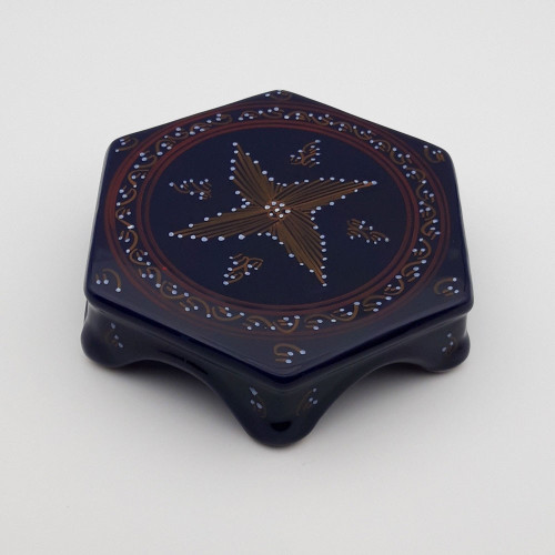 Dessous de plat Tatoué Bleu nuit