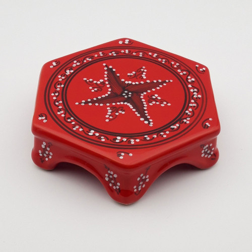 Dessous de plat Tatoué rouge