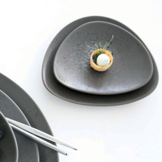 Petite assiette Cuba Marron - D 16 cm