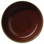 Assiette creuse gourmet- D 24 cm Rouge - Kolibri Rusty Red