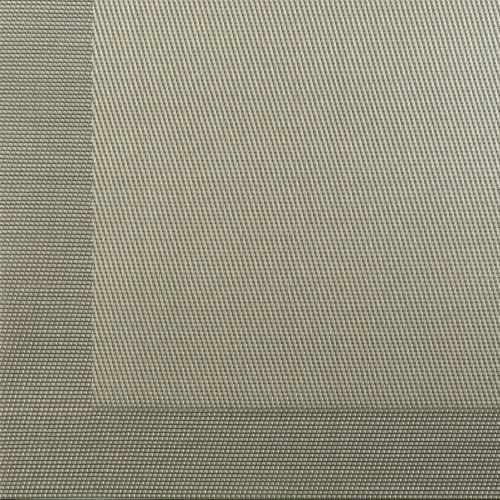 Set de table Bordé Argent-Noir Métallique