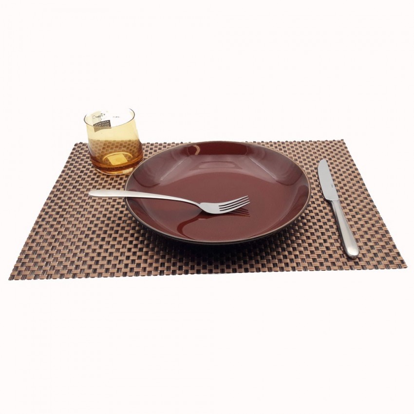 Set de table Tresse Marron