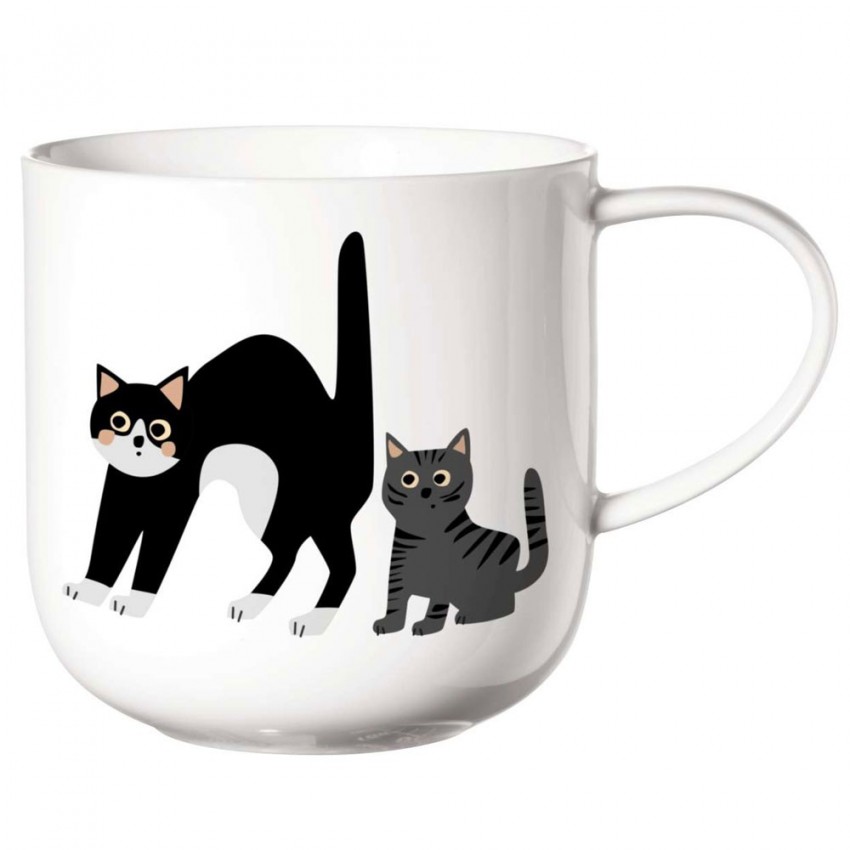 Mug Surprised Cats  40 cL